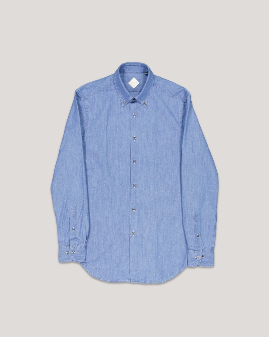 Shirts PAL ZILERI | Pal Zileri Casual Ls Denim Shirt