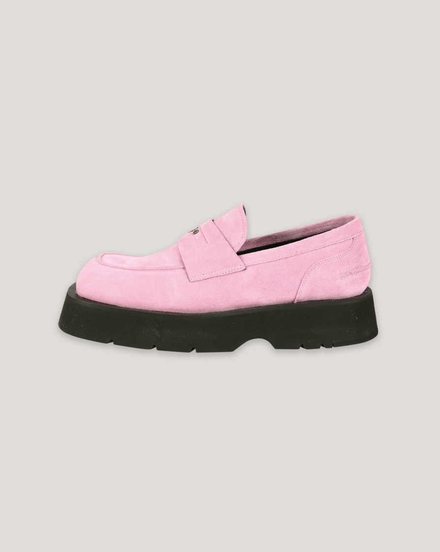 Footwear ANDERSSON BELL | Andersson Bell Broeils Penny Loafer In Pink