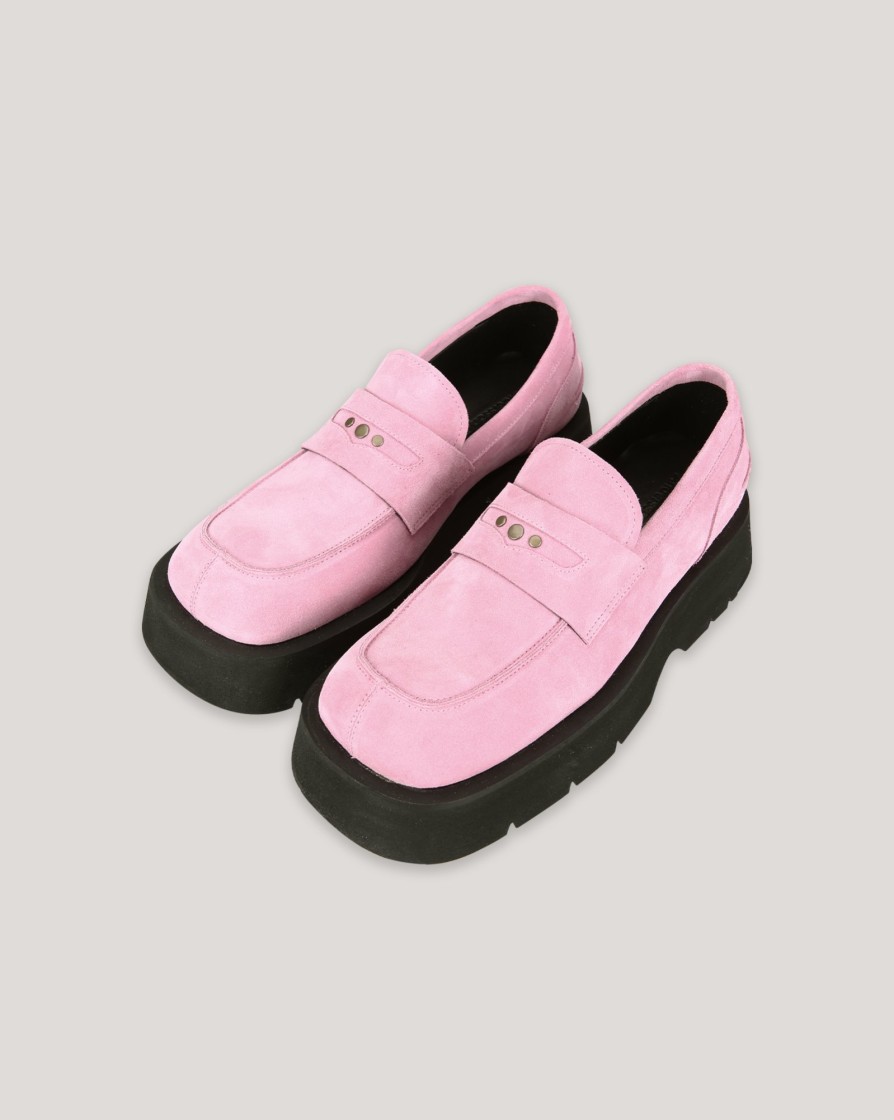 Footwear ANDERSSON BELL | Andersson Bell Broeils Penny Loafer In Pink