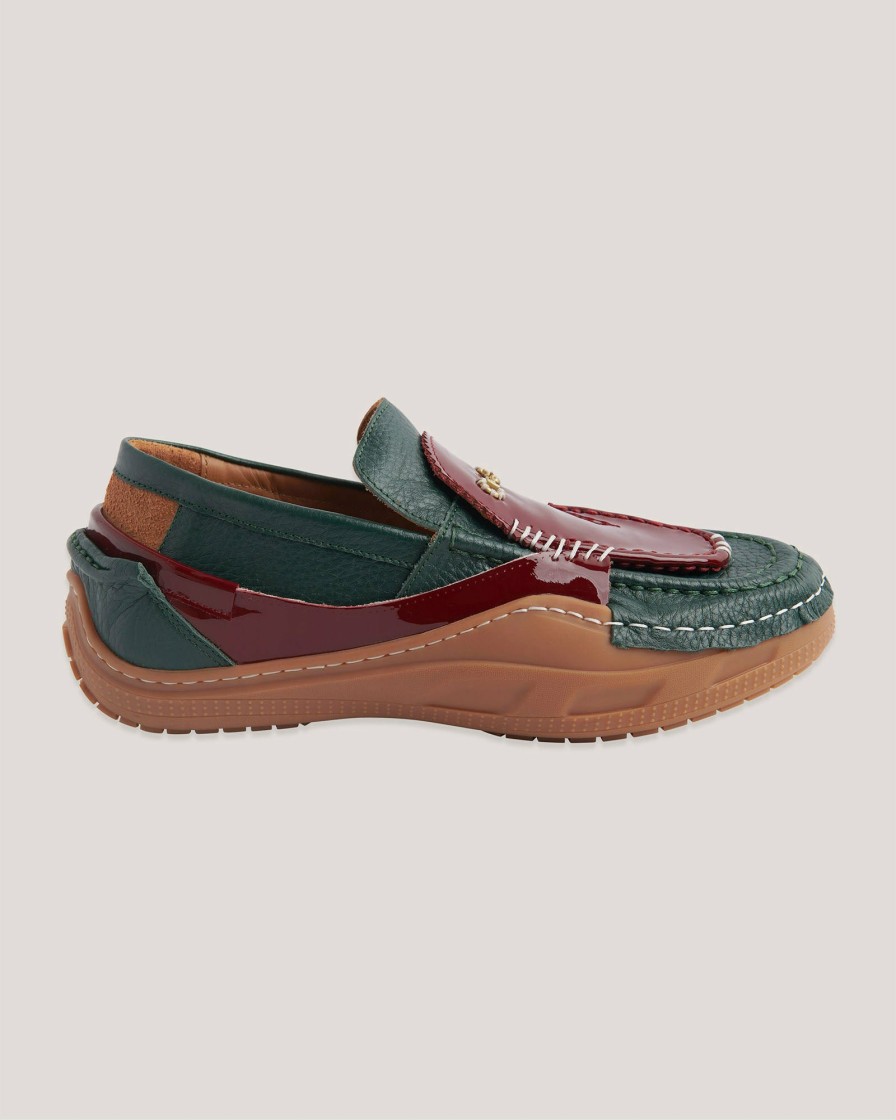 Footwear KOLOR | Kolor Patchwork Leather Loafer