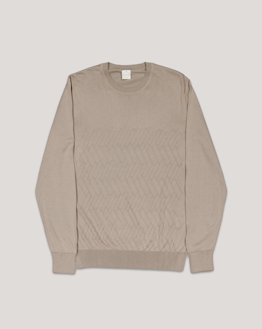 Knitwear And Sweatshirts PAL ZILERI | Pal Zileri Crewneck Patterned Knit