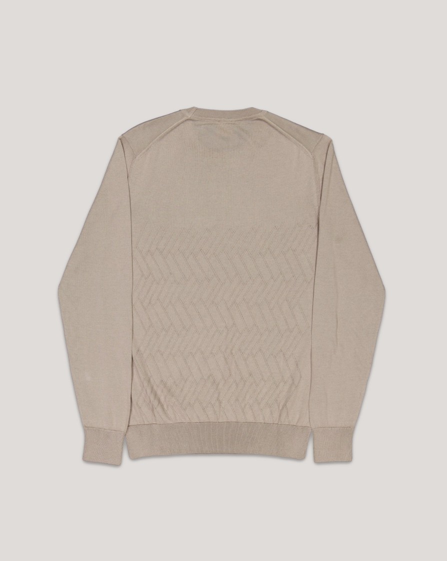 Knitwear And Sweatshirts PAL ZILERI | Pal Zileri Crewneck Patterned Knit