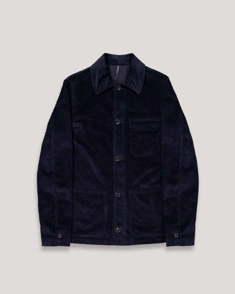 Outerwear SLOWEAR | Slowear Montedoro Corduroy Overshirt Jacket