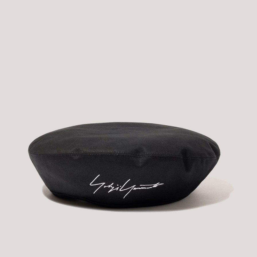 Accessories YOHJI YAMAMOTO | Yohji Yamamoto Logo Beret