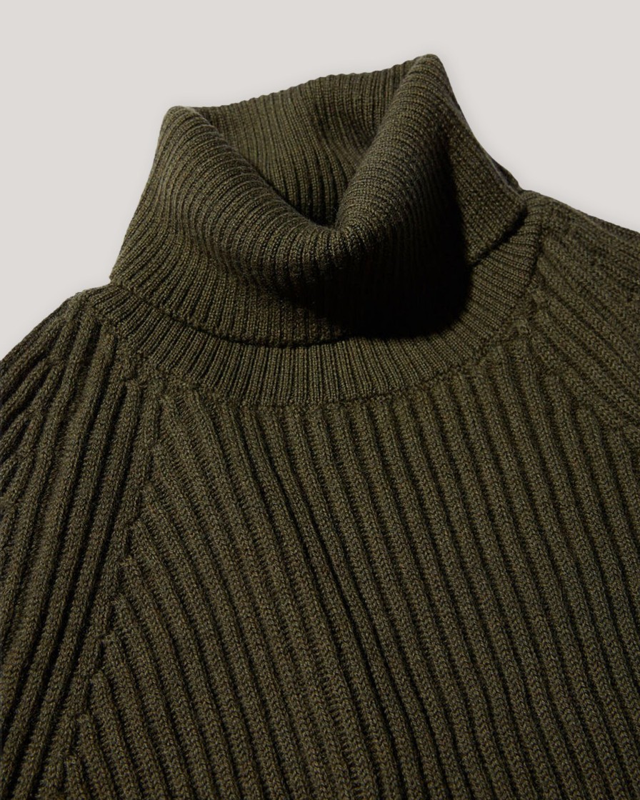 Knitwear And Sweatshirts SLOWEAR | Slowear Ribbed Turtleneck