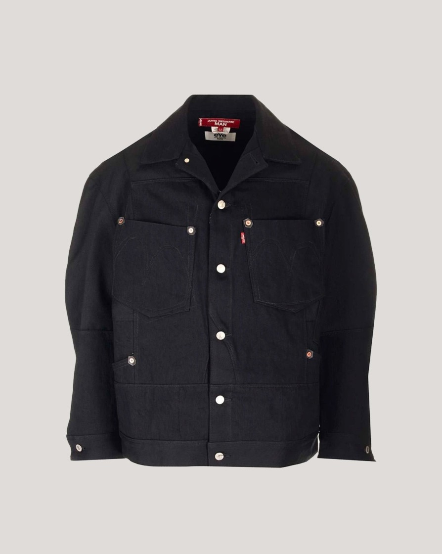 Outerwear JUNYA WATANABE | Junya Watanabe Man Eye Levis Denim/Wool Work Jacket