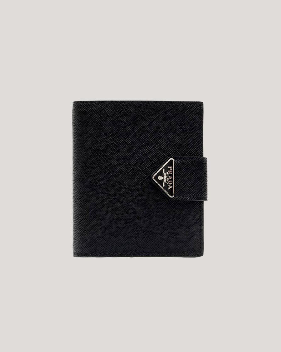 Accessories PRADA | Prada Saffiano Clip Wallet And Card Holder