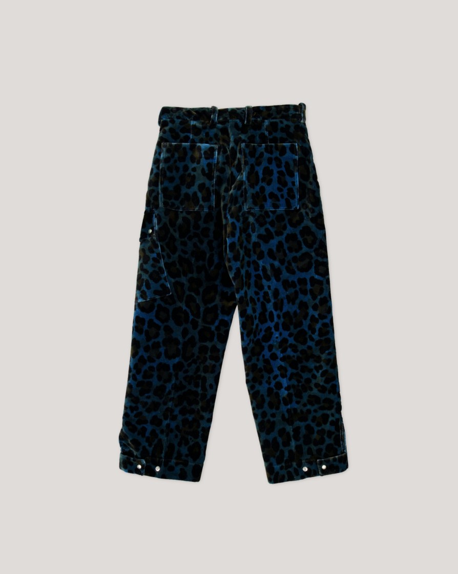 Trousers OAMC | Oamc Combine Leopard Pant