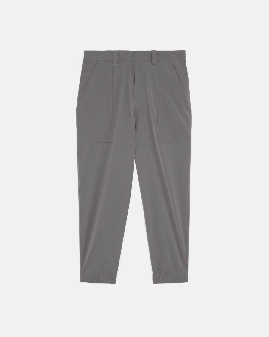 Trousers AMI | Ami Elasticated Canvas Trouser