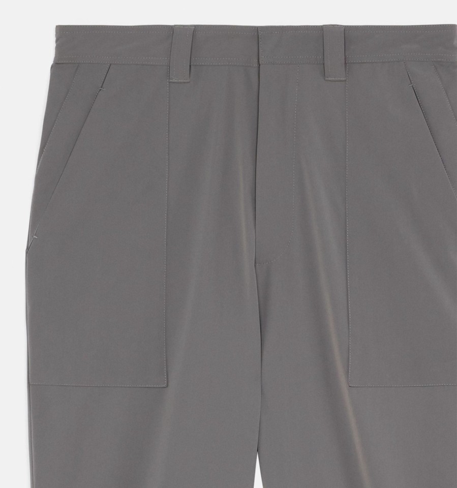 Trousers AMI | Ami Elasticated Canvas Trouser