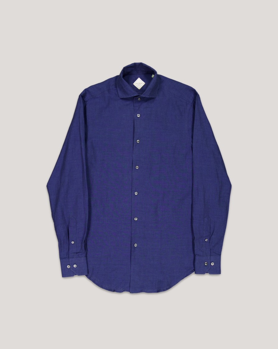 Shirts PAL ZILERI | Pal Zileri Classic 1P Collar Ls Shirt Navy