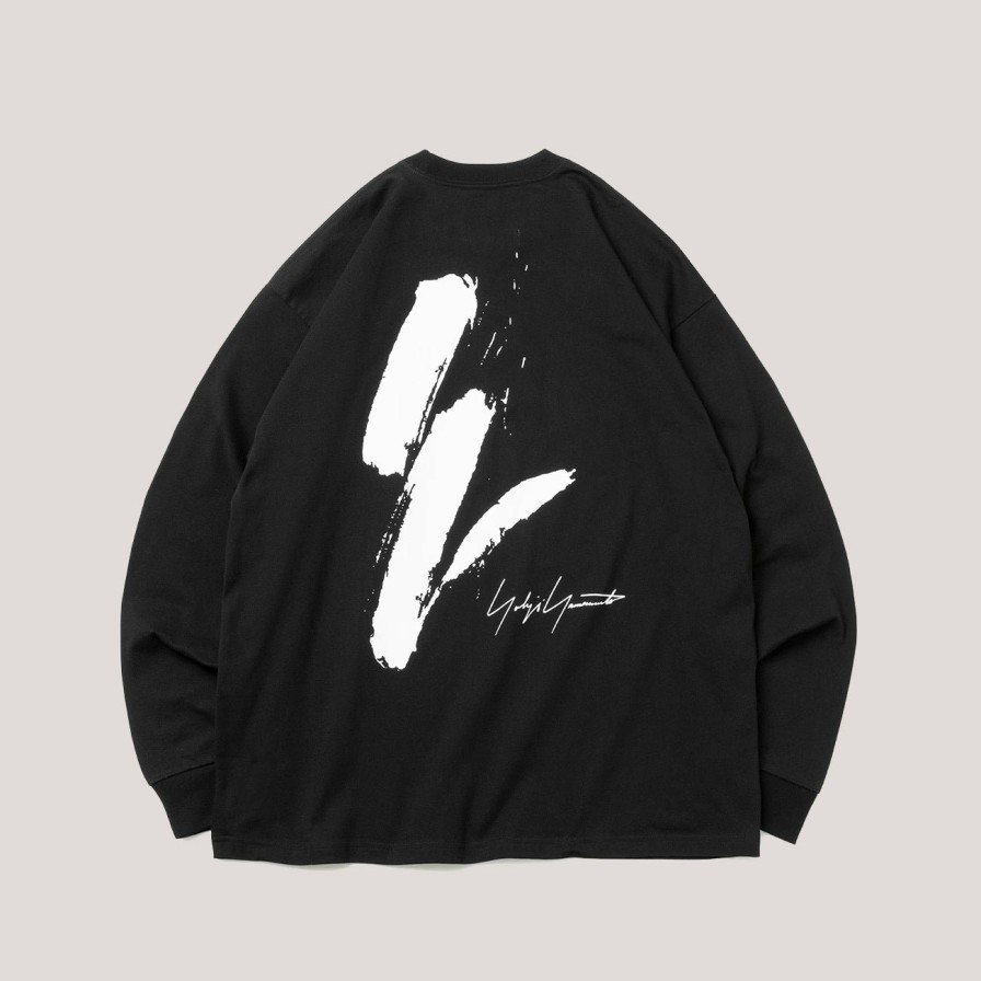 T-Shirts YOHJI YAMAMOTO | Yohji Yamamoto New Era Long Cn Ls Tee