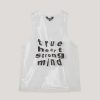 Outerwear CDG BLACK | Cdg Black True Heart Strong Mind Clear Tank