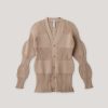 Knitwear And Sweatshirts CFCL | Cfcl Vol.5 Fluted Cardigan Beige