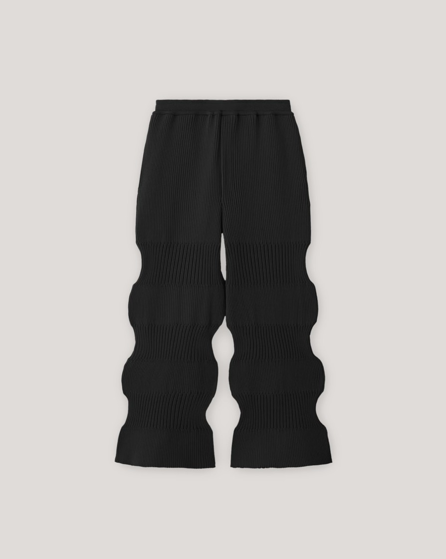 Trousers CFCL | Cfcl Vol.5 Fluted Pants Black