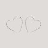 Jewellery WE11DONE | We11Done Wire Entanglement Heart Earrings