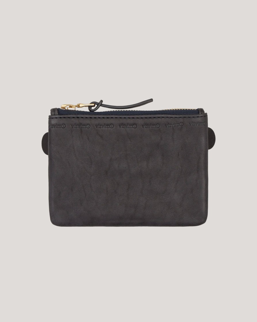 Accessories VISVIM | Visvim Leather Essentials Case Navy