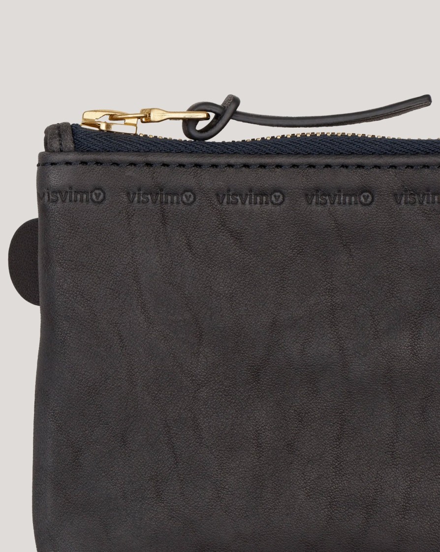 Accessories VISVIM | Visvim Leather Essentials Case Navy