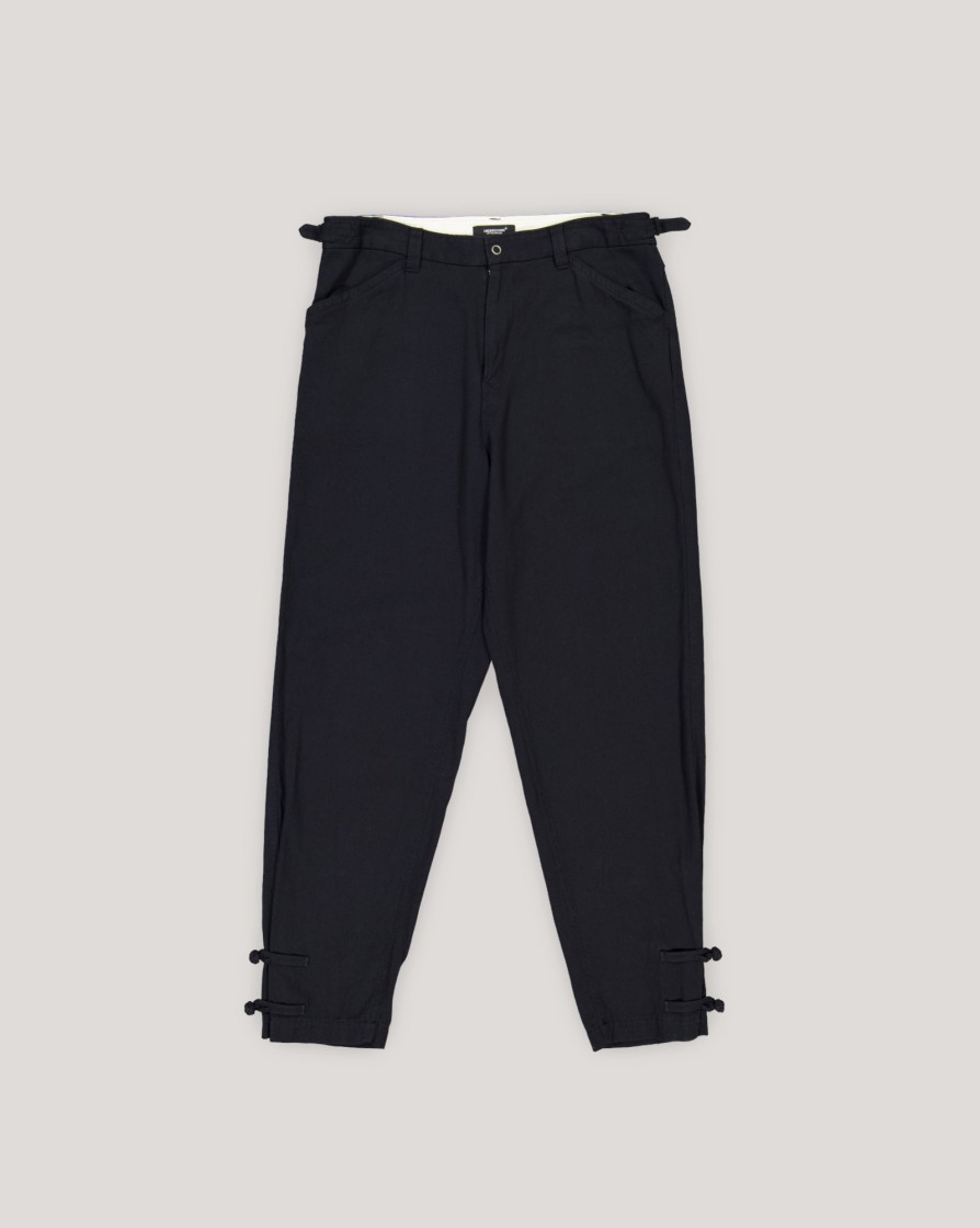 Trousers UNDERCOVER | Undercover Adjustable Side Tab Trouser W/Frogging Hem Detail