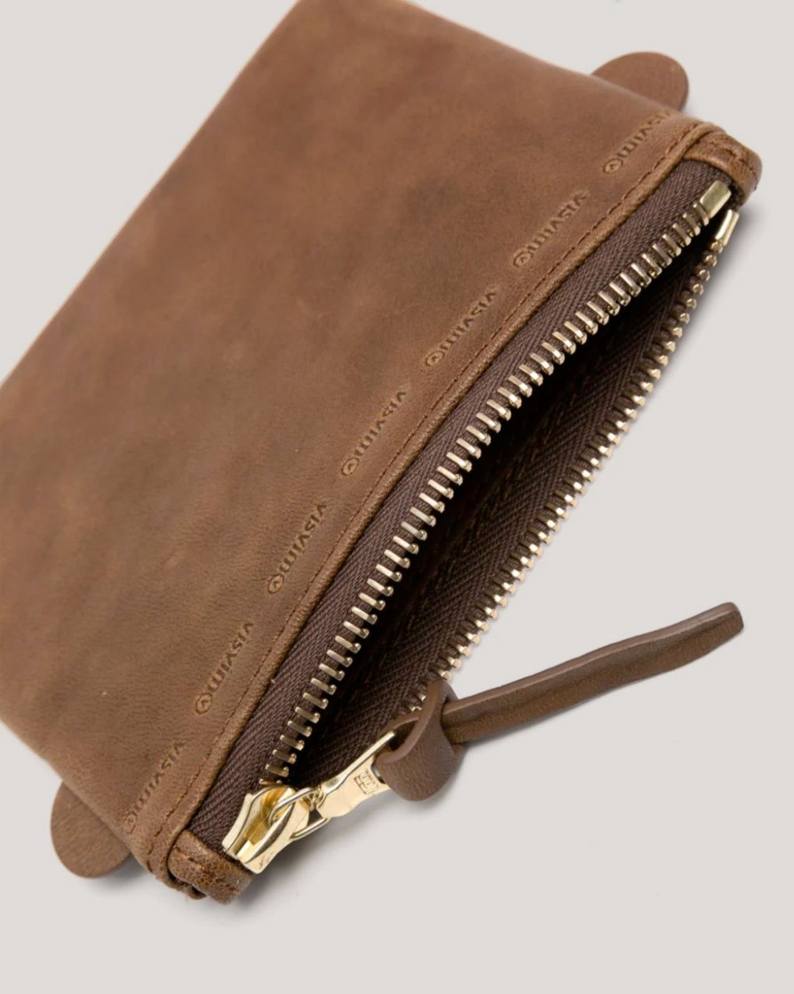 Accessories VISVIM | Visvim Leather Essentials Case Brown