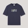 T-Shirts KITSUNE | Maison Kitsune Flowers Oversize Tee