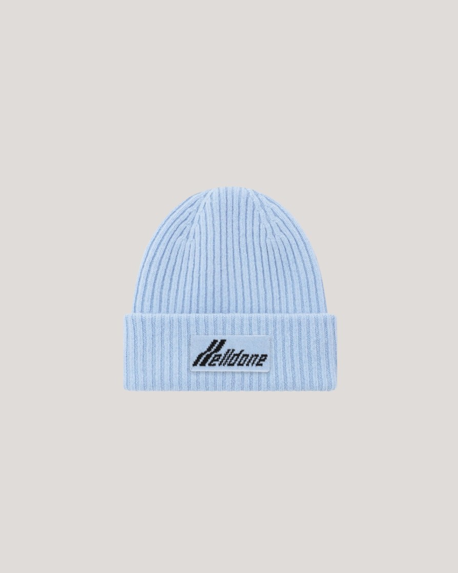 Accessories WE11DONE | We11Done Wool/Cashmere Sky Ribbed Knit Beanie