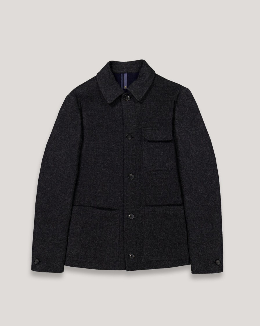 Outerwear SLOWEAR | Slowear Montedoro Flannel Chore Jacket