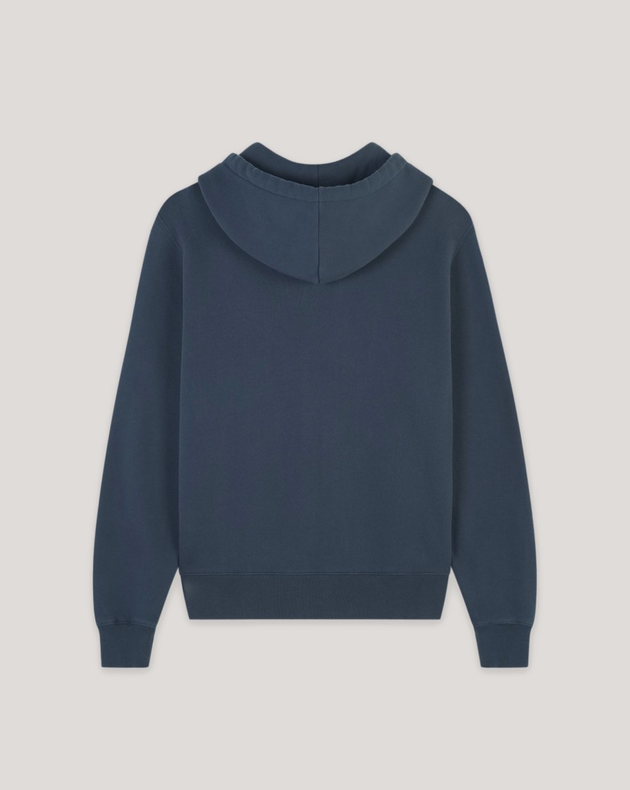 Knitwear And Sweatshirts KITSUNE | Maison Kitsune Bold Fox Head Patch Comfort Zipped Hoodie