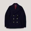 Outerwear SLOWEAR | Slowear Montedoro Double Breasted Peacoat