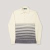 Knitwear And Sweatshirts SLOWEAR | Slowear Zanone Slim Fit Stripe Knit Polo