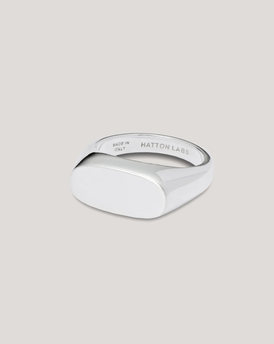 Jewellery HATTON LABS | Hatton Labs Squashed Signet Ring