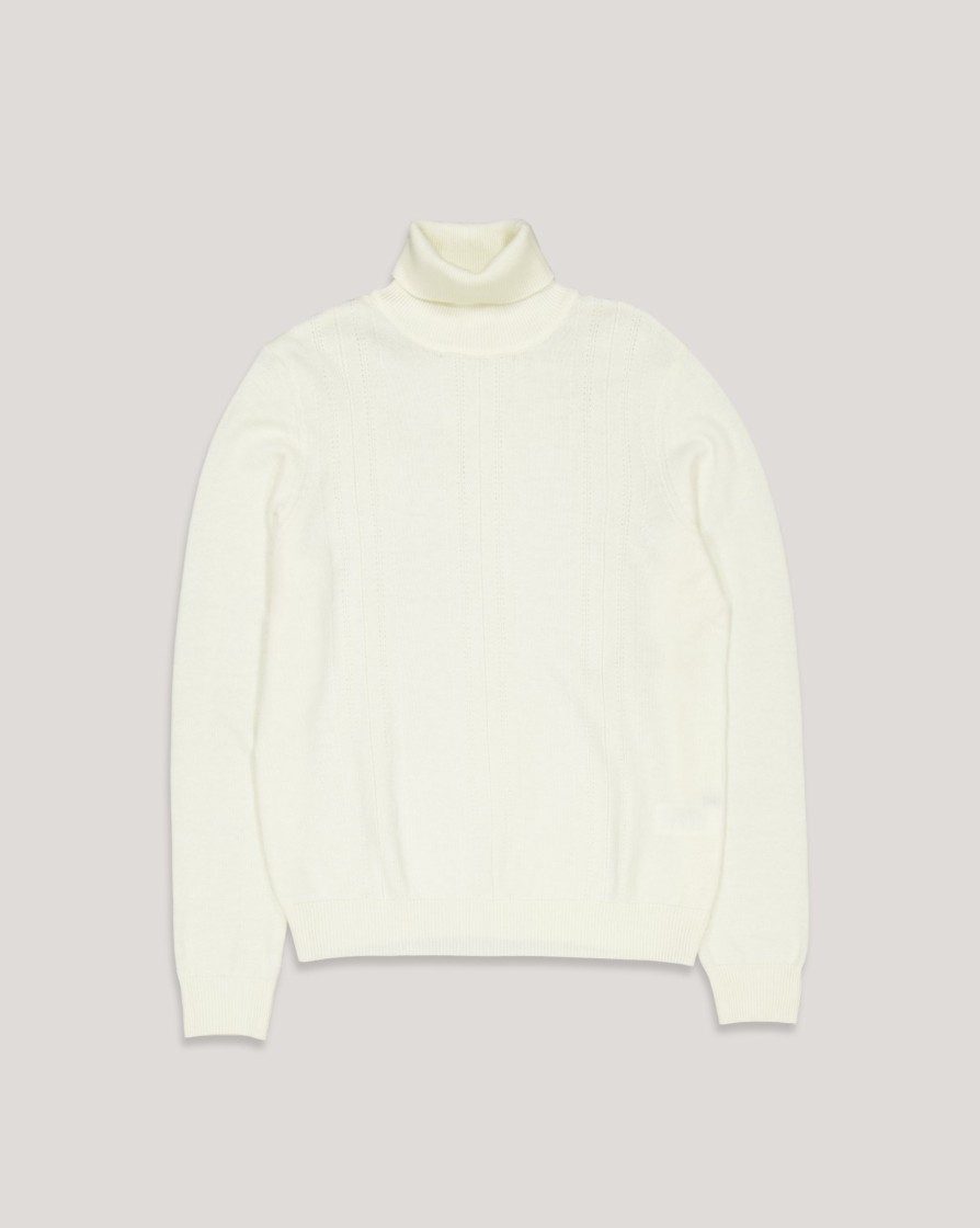 Knitwear And Sweatshirts PAL ZILERI | Pal Zileri Jacquard Pattern Turtleneck