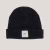 Accessories OAMC | Oamc Whistler Brushed Beanie Black